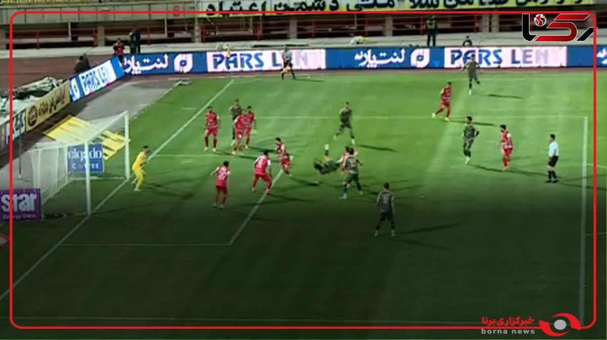 گل دوم شمس‌آذر توسط نوید کومار در دقیقه 55