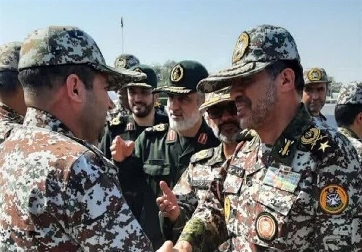 بازدید سردار حاجی زاده و امیر صباحی فرد از پدافند هوایی جنوب شرق کشور