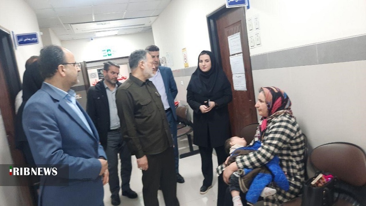 بازدید سرزده بازرس کل گیلان از بیمارستان رسالت ماسال