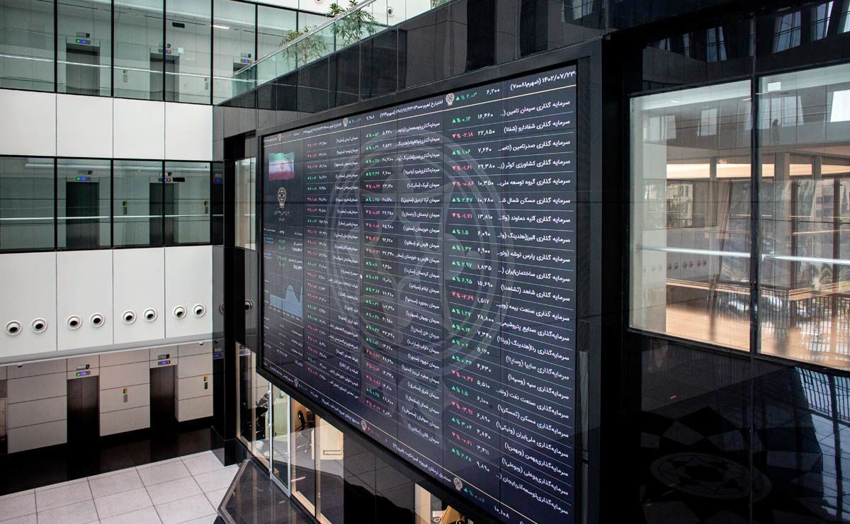 تداوم عقب نشینی شاخص کل بورس
