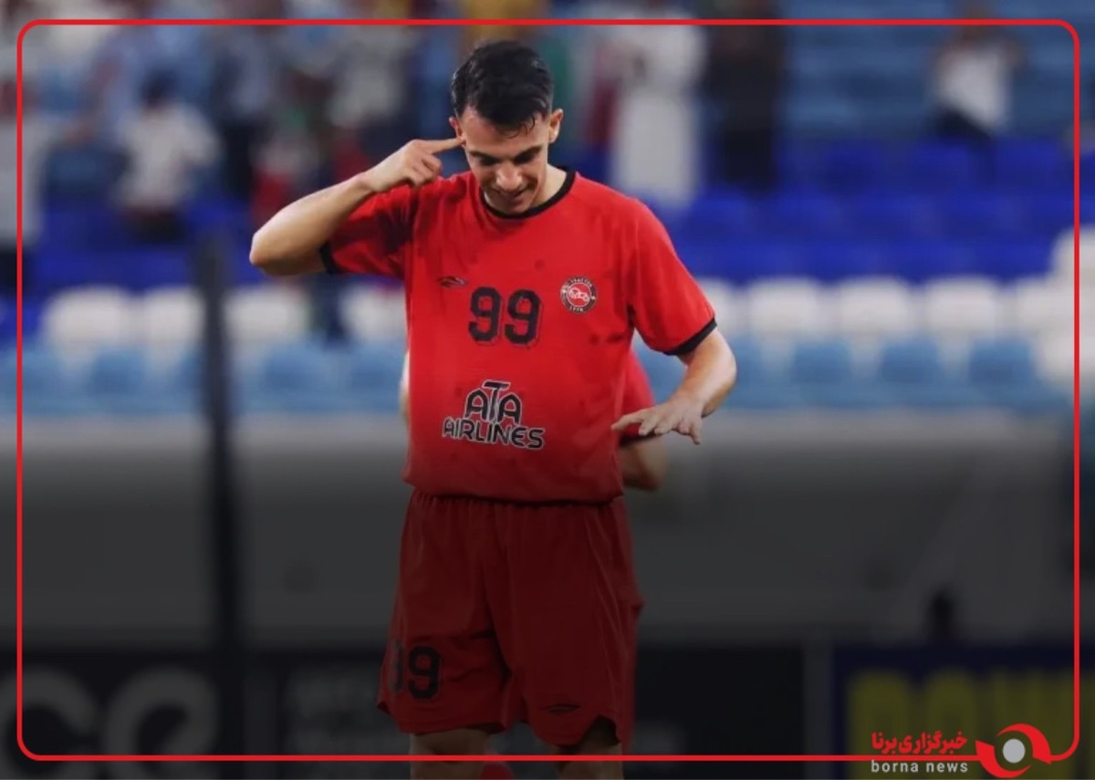 گل اول تراکتور به چادرملو توسط امیرحسین حسین‌زاده