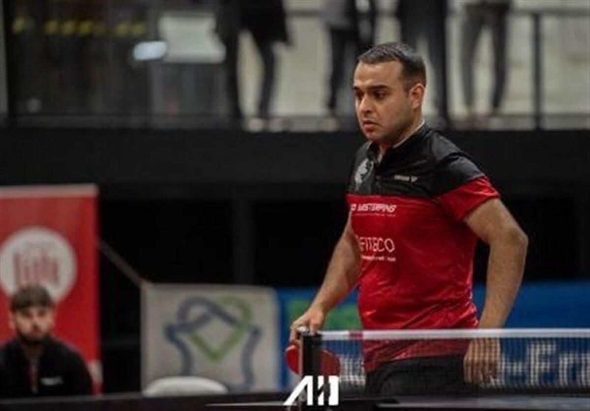 نایب قهرمانی تیم امیرحسین هدایی در لیگ تنیس روی میز آمریکا