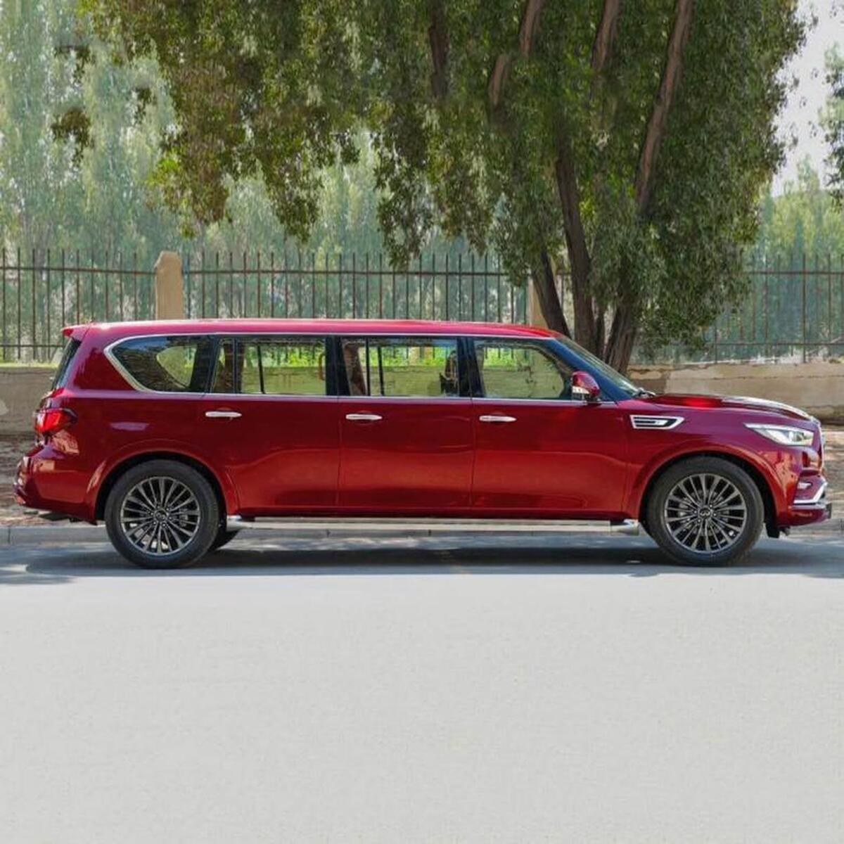 تبدیل اینفینیتی QX80 به لیموزین  + عکس