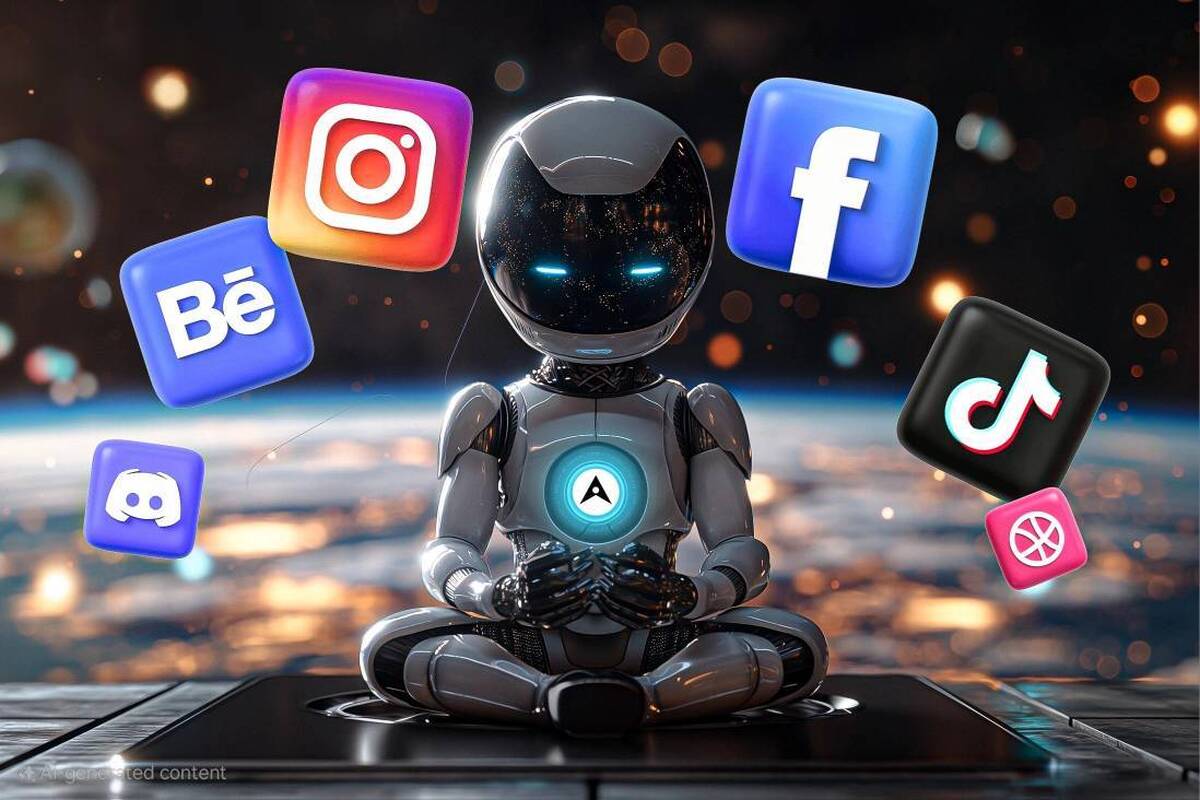 هوش مصنوعی بازیگر اصلی شبکه‌های اجتماعی