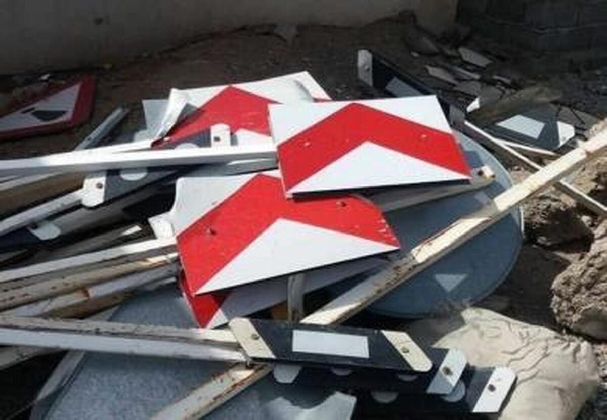 سرقت تجهیزات ایمنی، چالشی جدی در محور‌های مواصلاتی خراسان شمالی