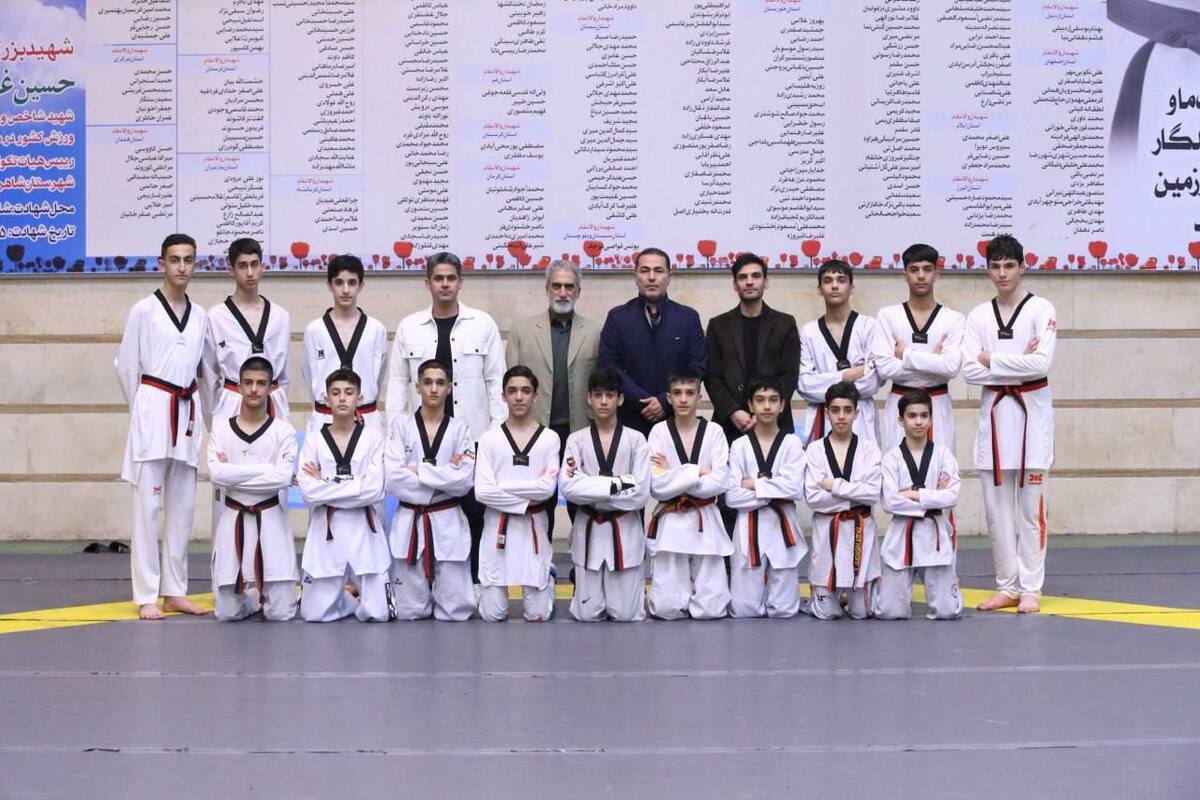 رونمایی از ترکیب تیم ملی نونهالان تکواندو