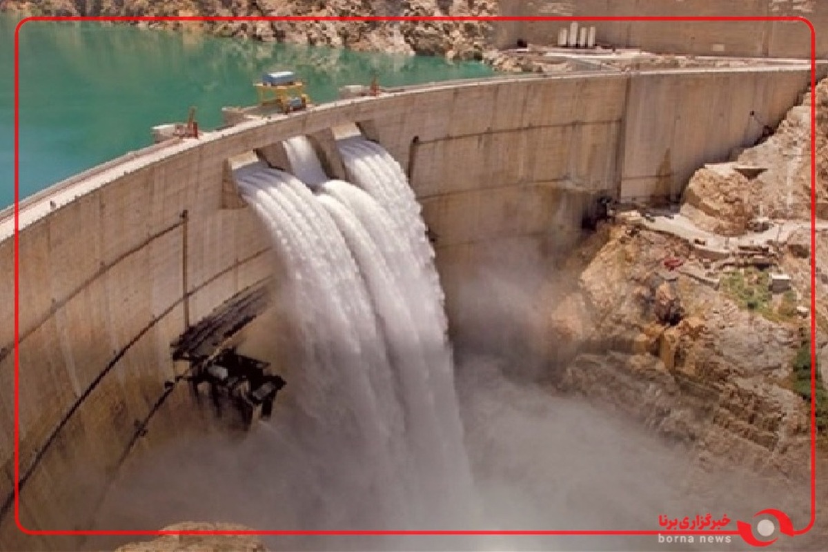 سد رودبار الیگودرز سرریز شد