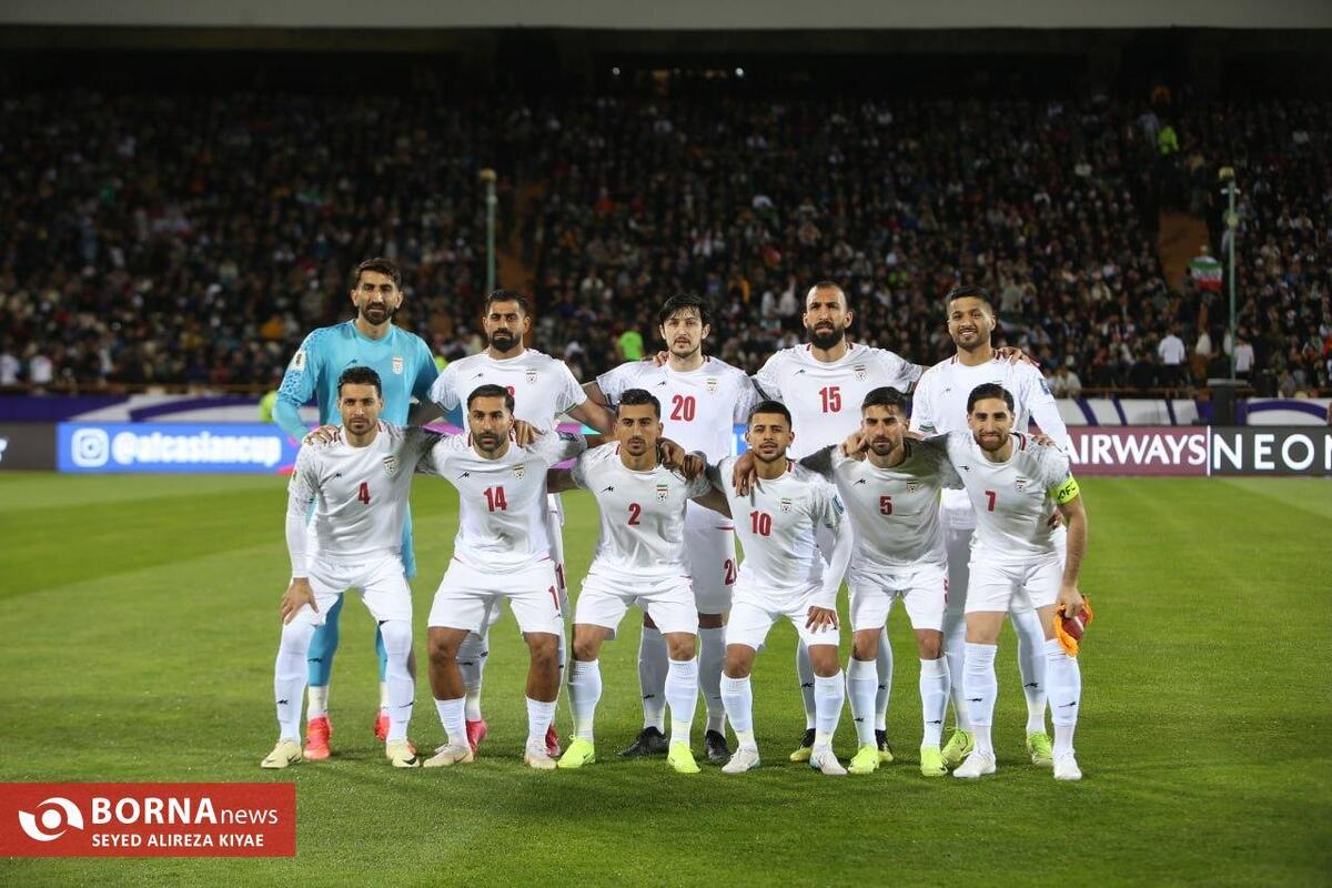 اعلام ترکیب ایران و ازبکستان