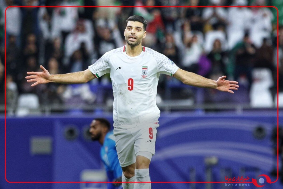 گل اول ایران توسط مهدی طارمی در دقیقه 51