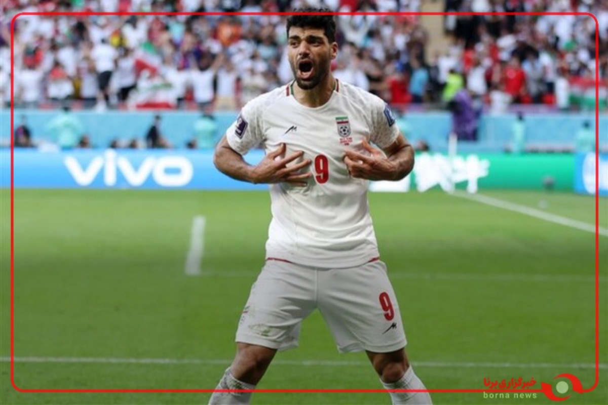 گل دوم ایران به ازبکستان توسط مهدی طارمی دقیقه ۸۶