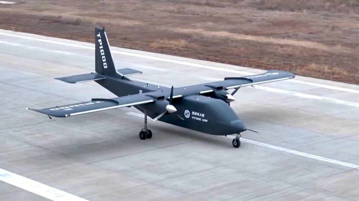 نخستین پهپاد باری یک‌تنی چین با موفقیت پرواز کرد +فیلم