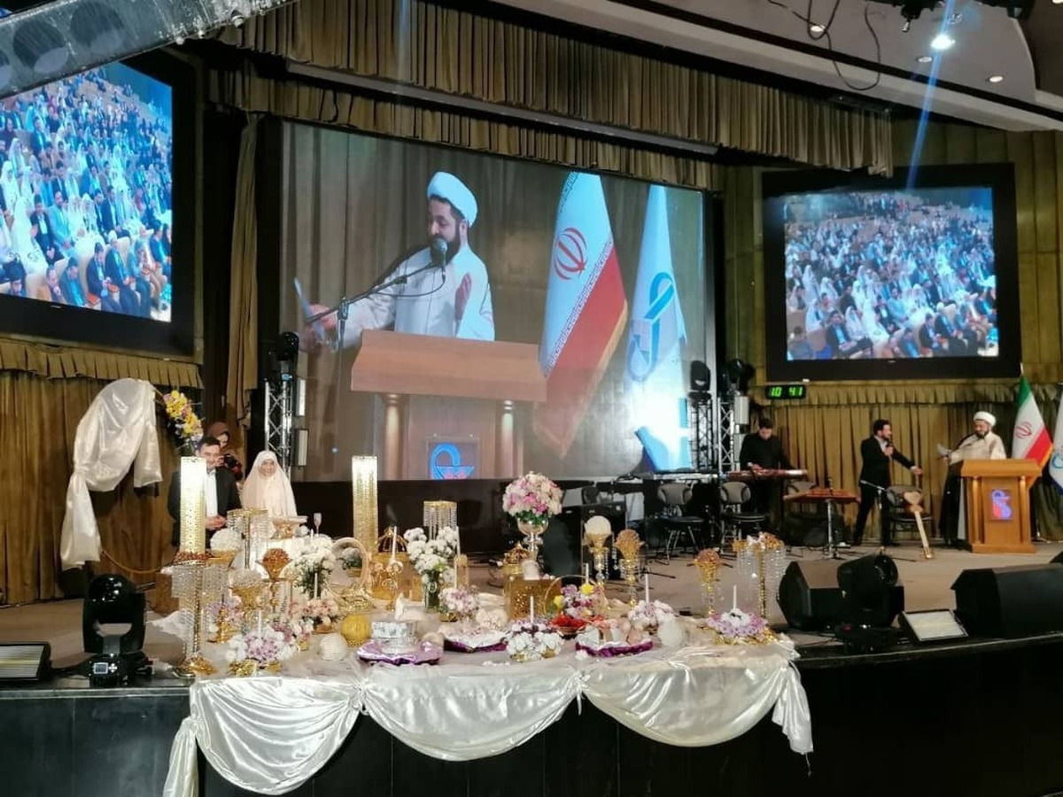 برگزاری جشن ازدواج ۲۰۰ دانشجو