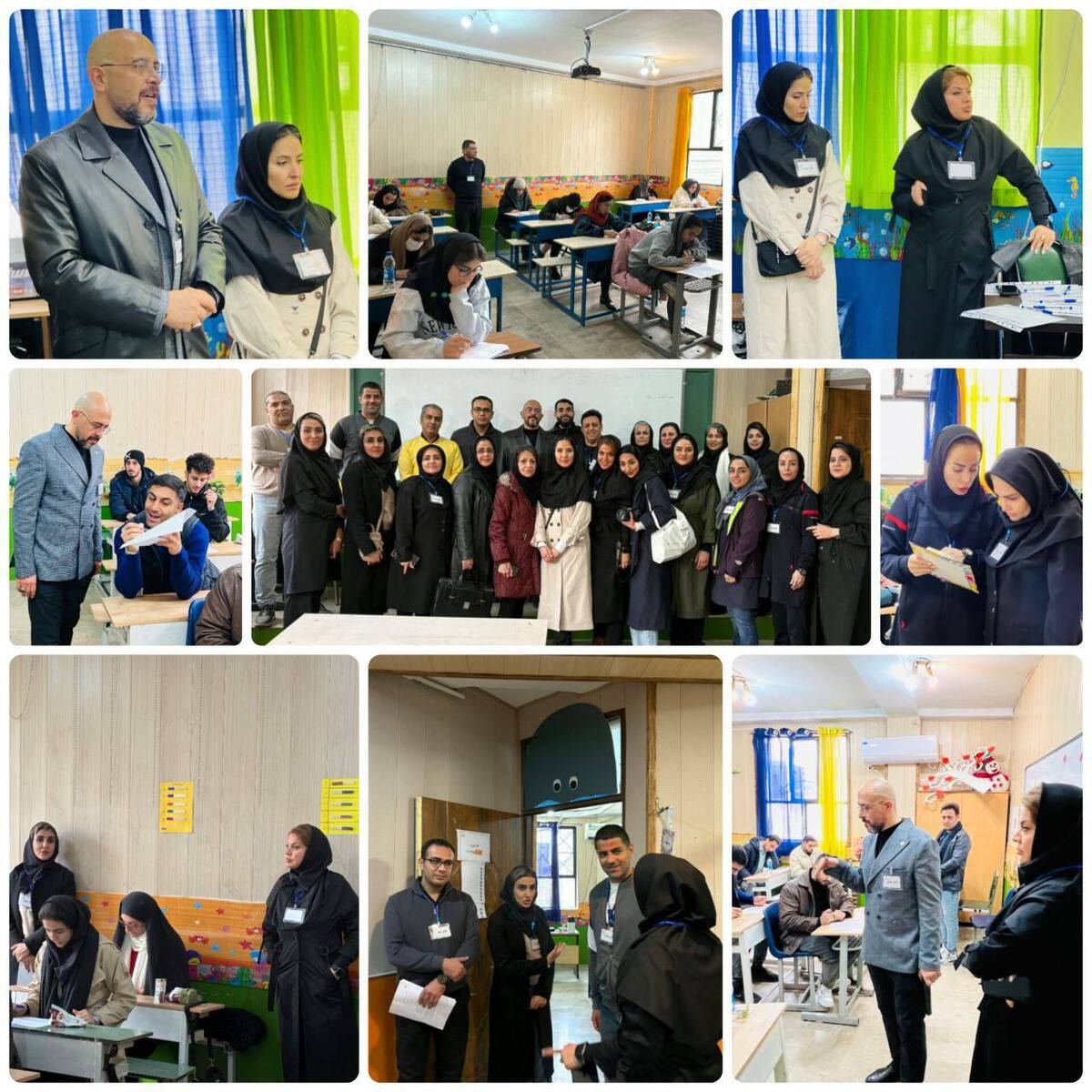 برگزاری آزمون تئوری آب‌درمانی توسط هیأت نجات‌غریق و غواصی استان تهران