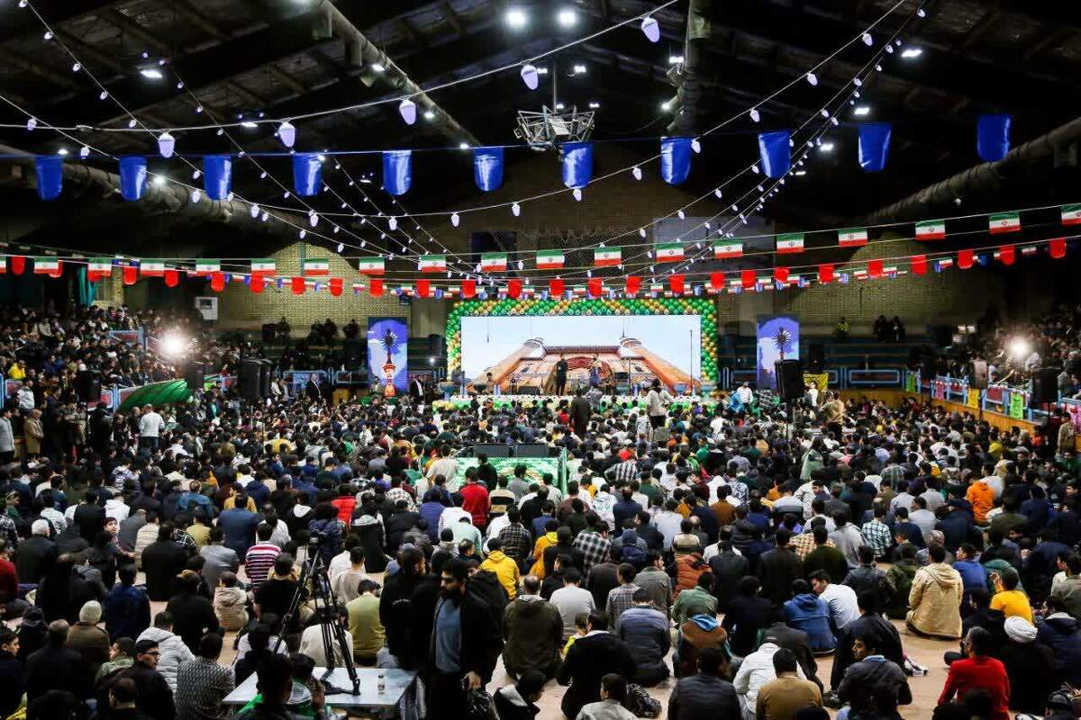 جشن میلاد امیرالمؤمنین (ع) و بزرگداشت شهید سلیمانی در قم برگزار شد