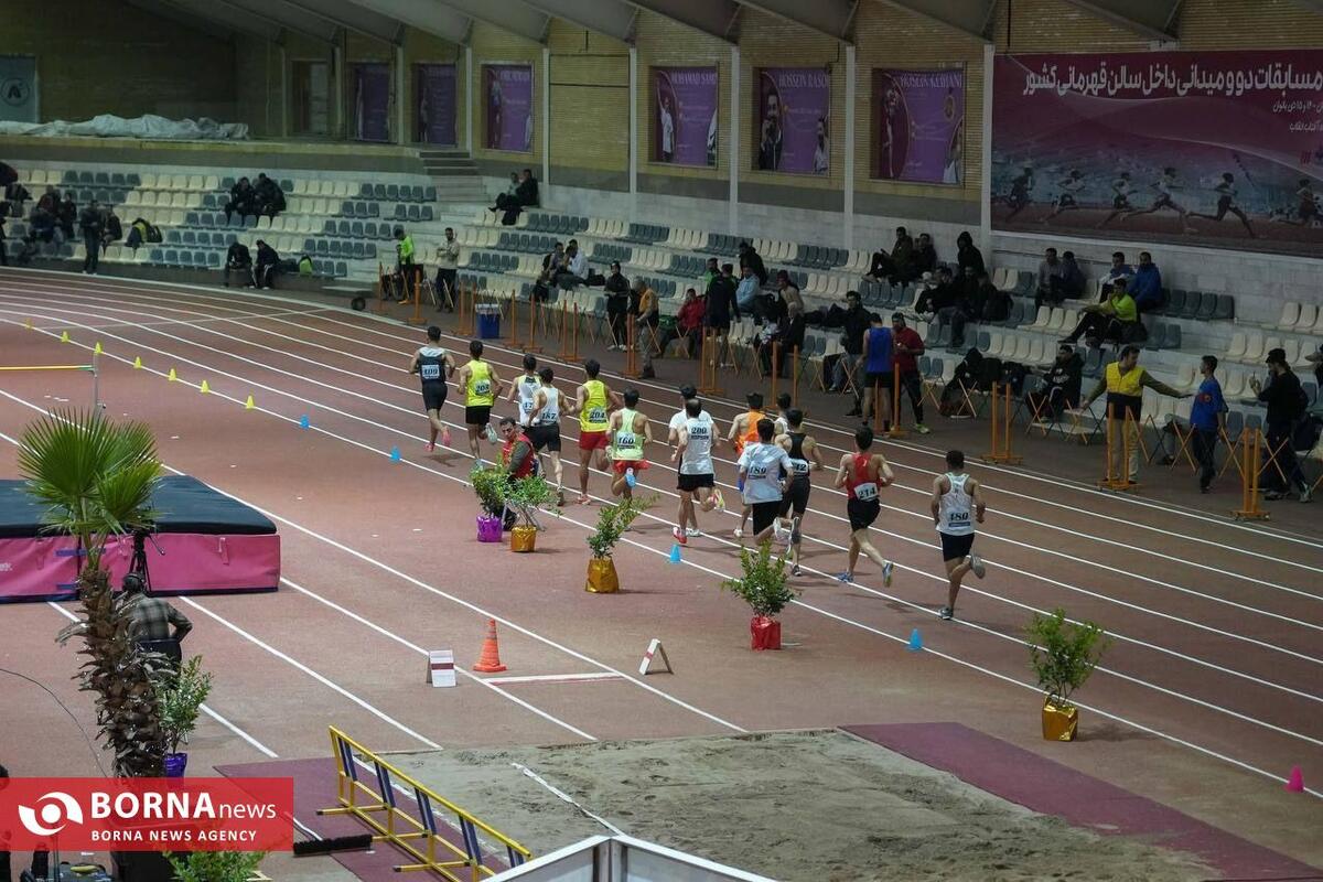 تیم کرمانشاه موفق به کسب مقام سوم مسابقات دوومیدانی داخل سالن کشور شد