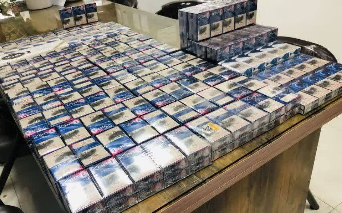 کشف یک میلیون نخ سیگار قاچاق در مشهد