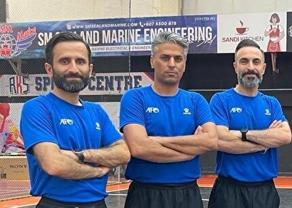 سوت داوران ایرانی در رقابت‌های فوتسال جنوب آسیا