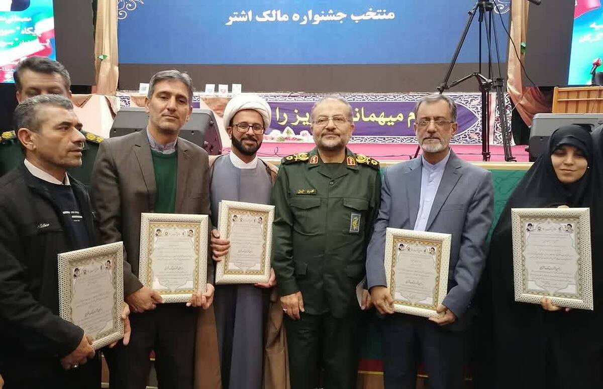 دبیر جشنواره ابوذر قم برگزیده دهمین جشنواره ملی مالک اشتر شد