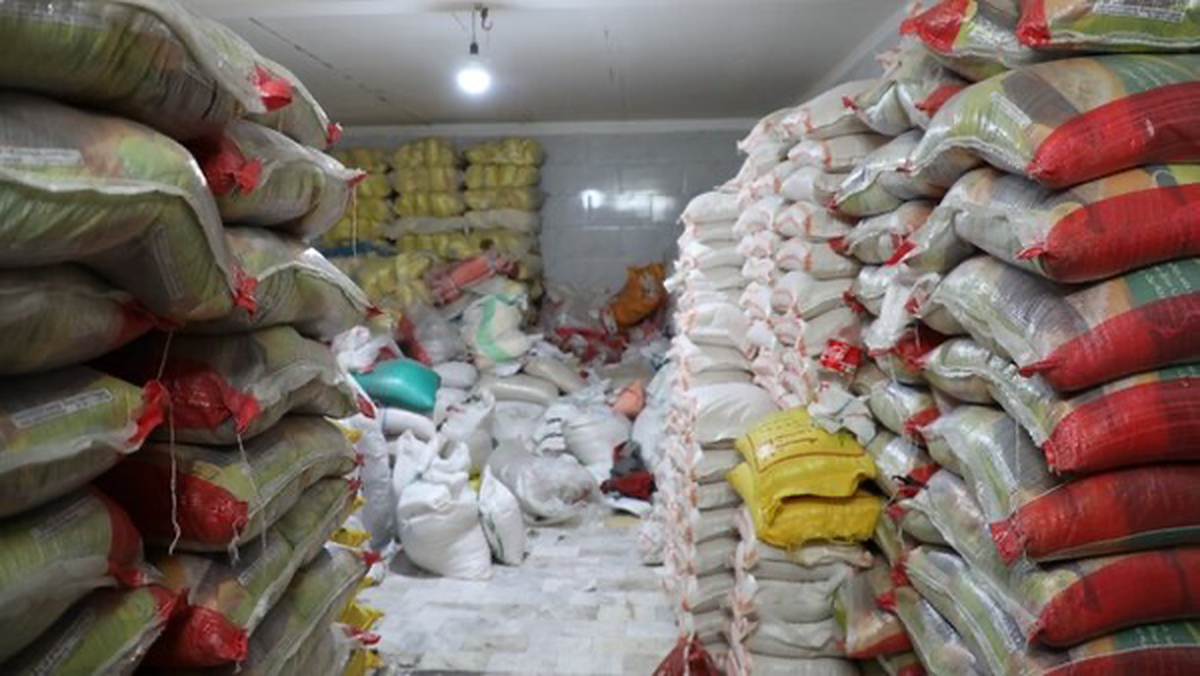 ۲۰۰ تن برنج احتکار شده در هرمزگان کشف شد