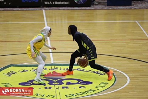 دیدار تیم‌های بسکتبال دختران پالایش نفت - گروه بهمن