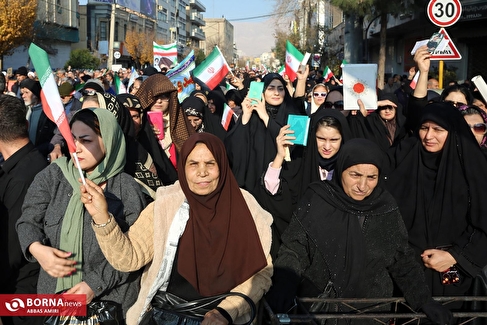 راهپیمایی همبستگی ملی ۲۲دی ماه - شیراز ۱