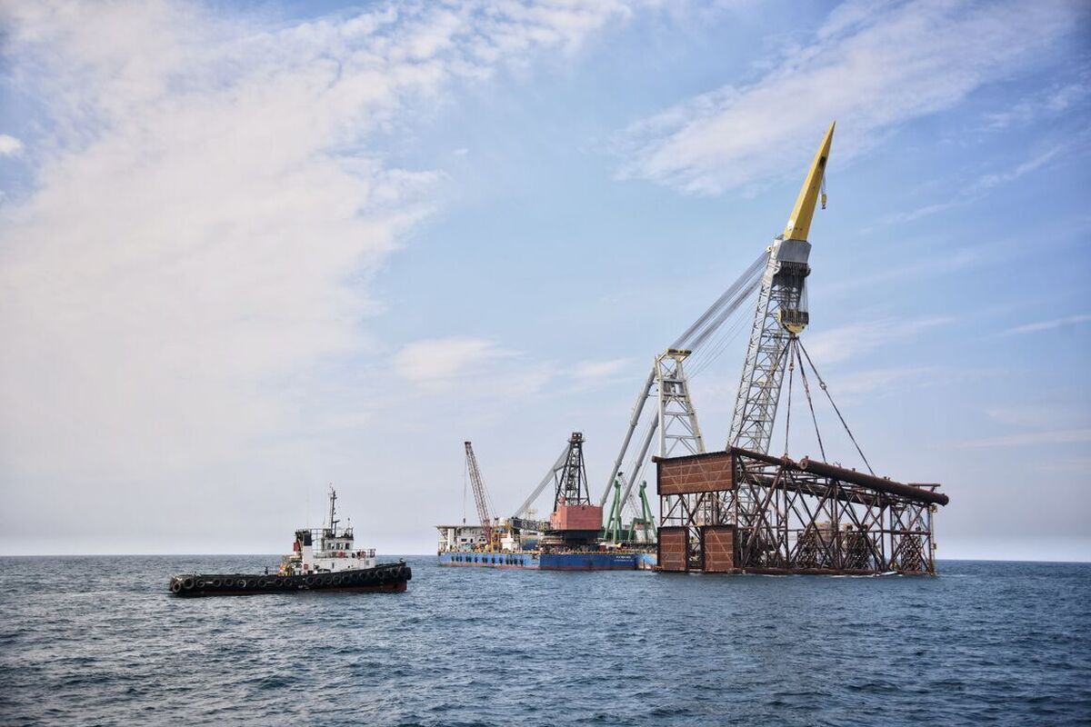 دومین جکت فاز ۱۱ پارس جنوبی نصب شد