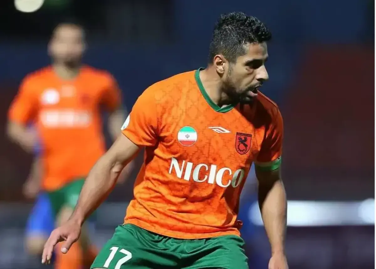 قلم قرمز مجتبی جباری روی نام کاپیتان مس رفسنجان