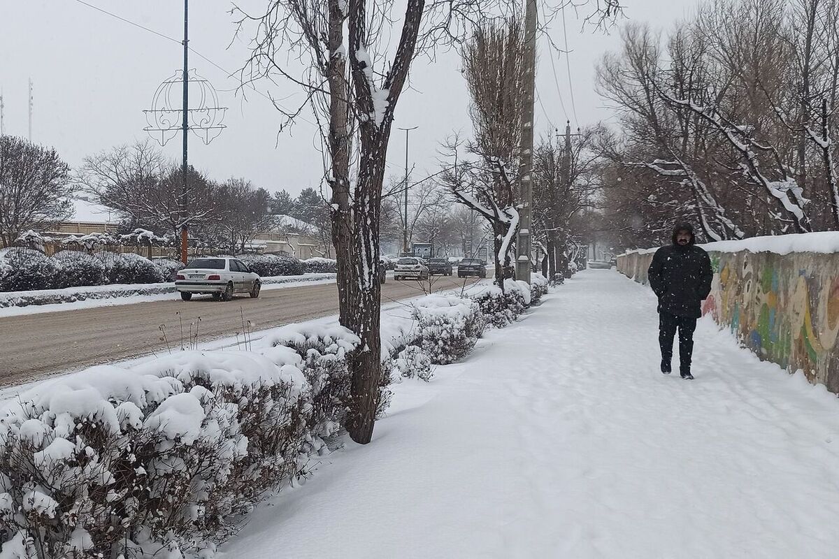 تداوم بارش برف و باران در خراسان رضوی