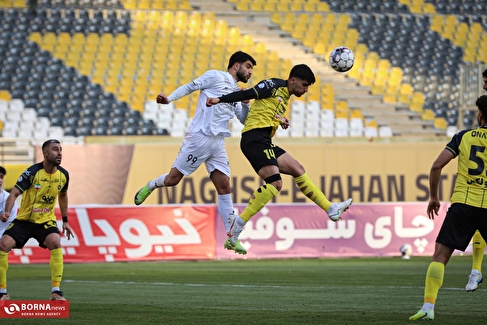 دیدار تیم های فوتبال سپاهان-ملوان