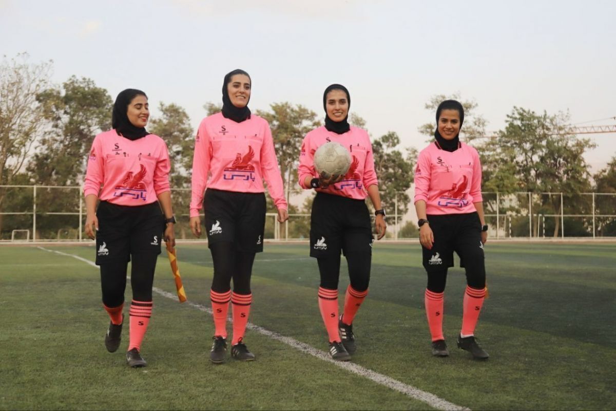 اعلام تیم داوری دیدار استقلال در فینال لیگ دسته اول فوتبال بانوان