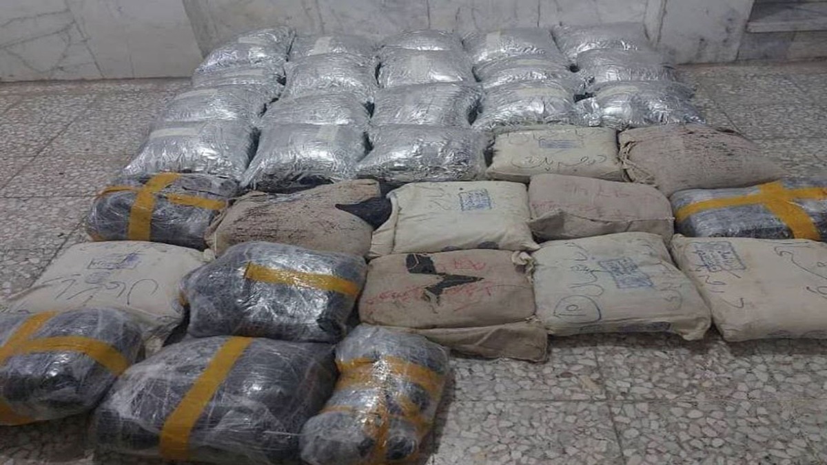 کشف ۱۰۴ کیلوگرم تریاک در قم