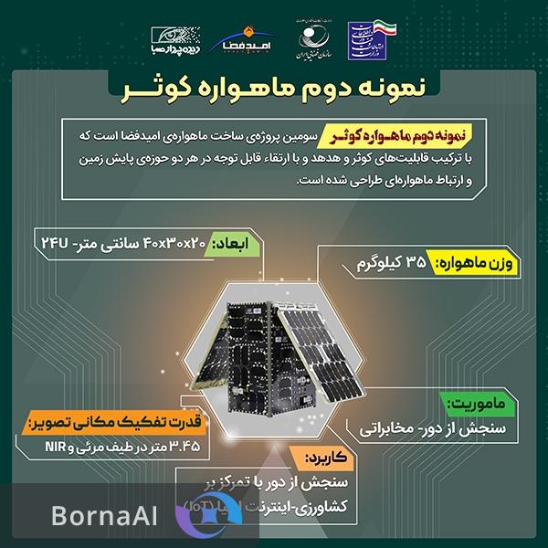 جزئیات کامل ۳ ماهواره ایرانی در آستانه پرتاب جزئیات کامل ۳ ماهواره ایرانی در آستانه پرتاب