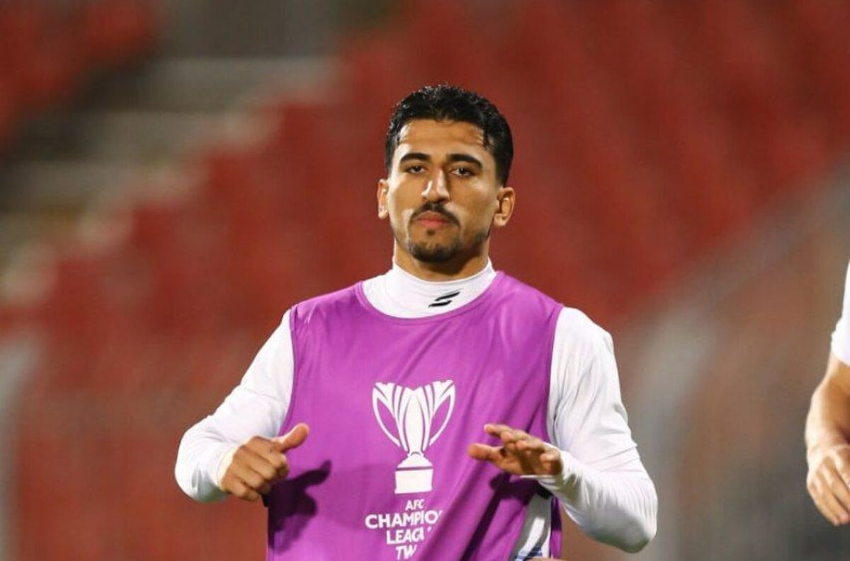 صالح حردانی بهترین بازیکن دیدار استقلال - المحرق شد