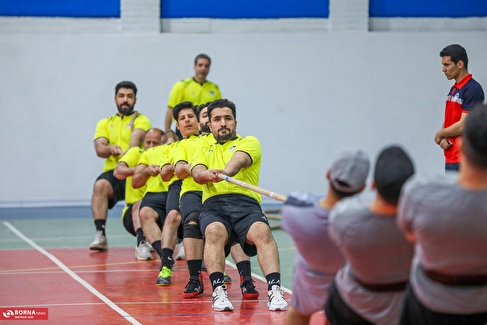 مسابقات طناب کشی قهرمانی کارگران استان مرکزی