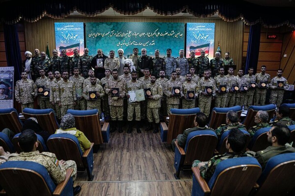 آیین جشنواره حضرت علی اکبر (ع) نیروی زمینی ارتش برگزار شد