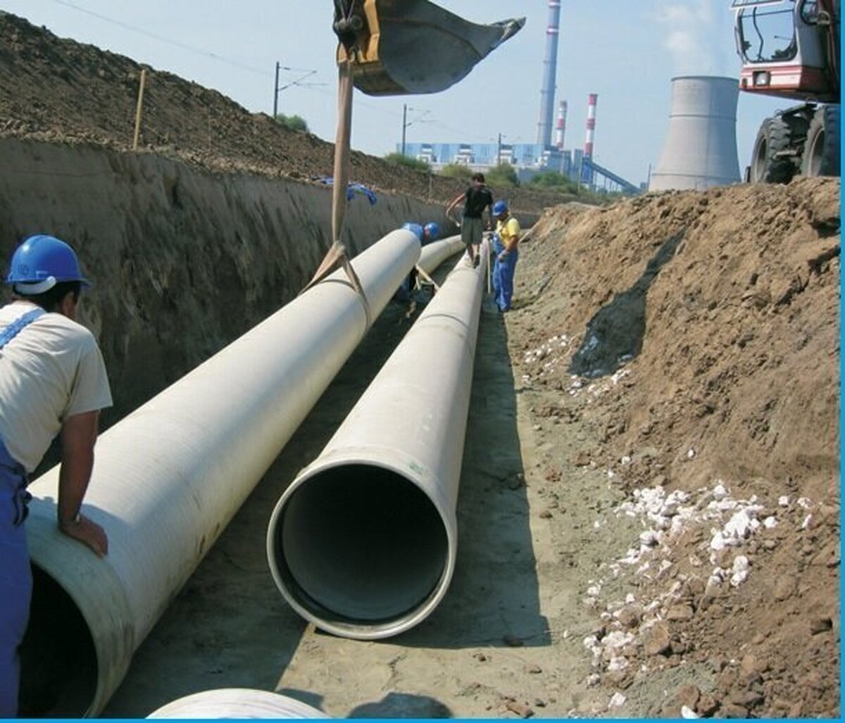 پیشرفت ۸۵ درصدی شبکه فاضلاب بن