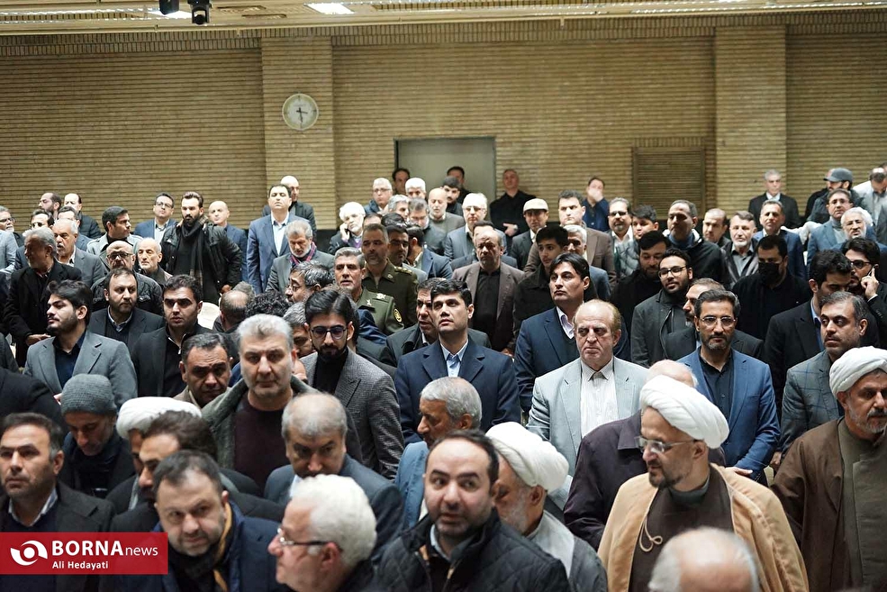 مراسم ختم مادر محمد شریعتمداری