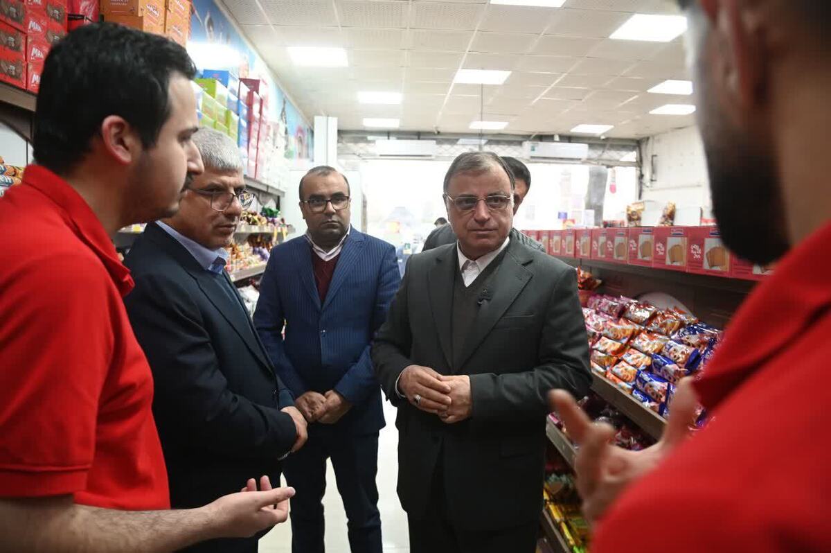 بازدید میدانی استاندار گلستان از وضعیت بازار  گرگان