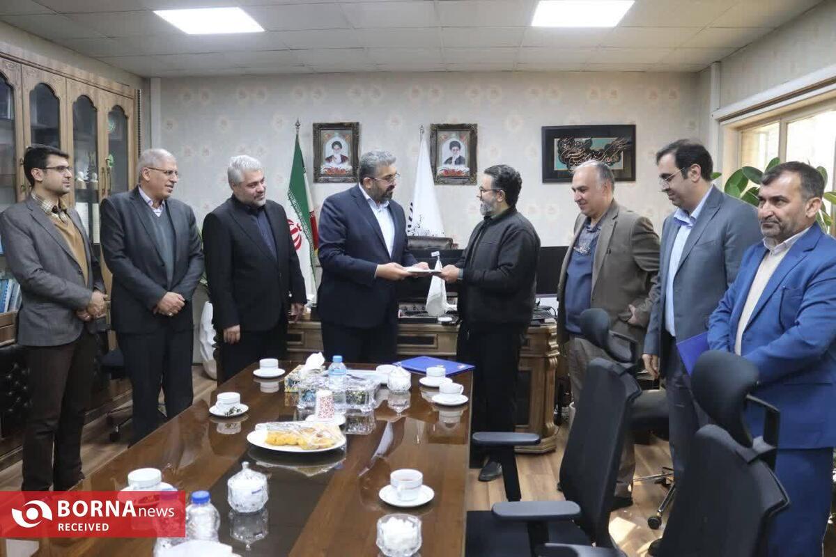 تودیع و معارفه رییس اداره برق شهرستان قدس