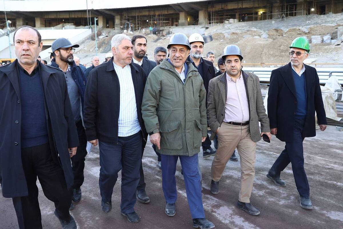معاون اجرایی رئیس‌جمهور در بازدید از استادیوم مجموعه ورزشی آزادی: امیدواریم با تامین منابع سال آینده ورزشگاه آزادی به بهره‌برداری برسد