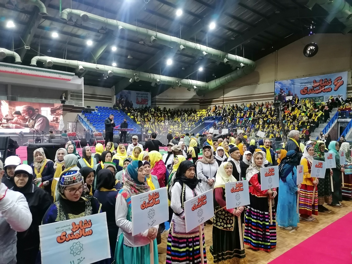 ششمین دوره رقابت‌های نشاط سالمندی با مشارکت ۱۳۰ هزار سالمند تهرانی آغاز شد