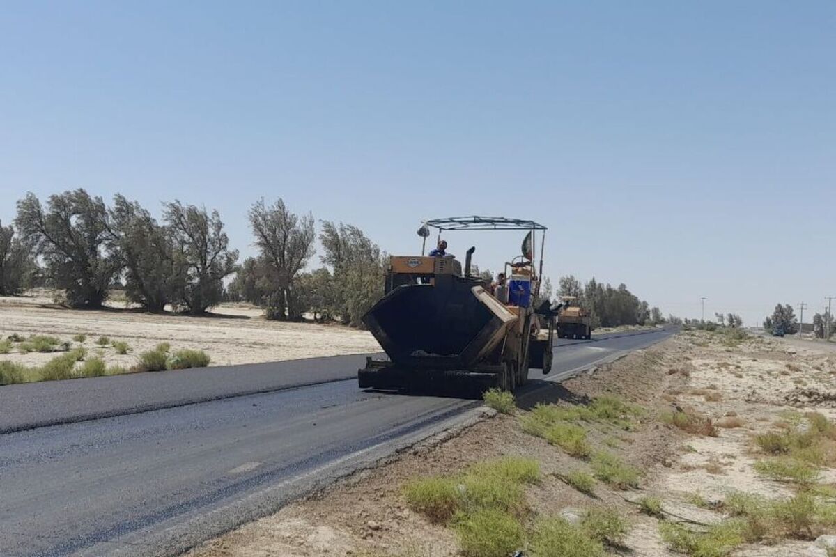 تکمیل فاز نخست روکش آسفالت کمربندی آیت‌الله سیستانی در زابل