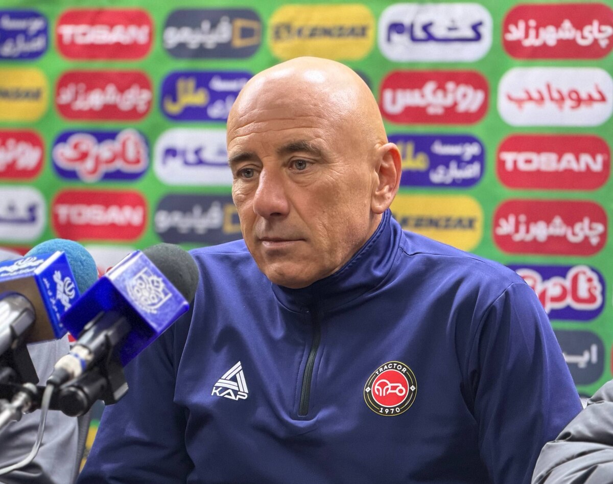 مربی تراکتور پس از تساوی مقابل ملوان: حس می‌کنم باخته‌ایم،شایسته پیروزی بودیم