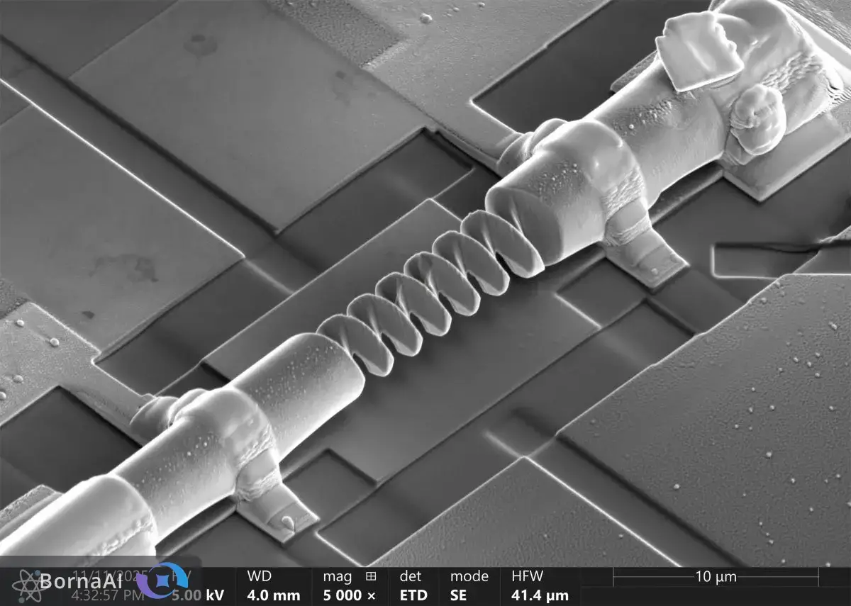 دیود‌های نانویی با یک پیچش؛ وقتی شکل بلور مسیر برق را عوض می‌کند!