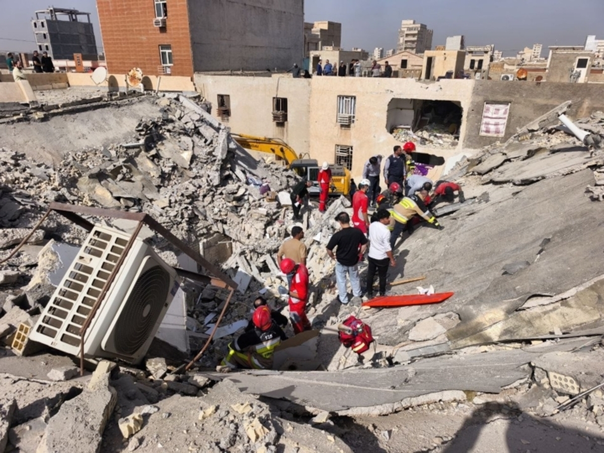 آخرین آمار و علت حادثه انفجار گاز در اهواز اعلام شد