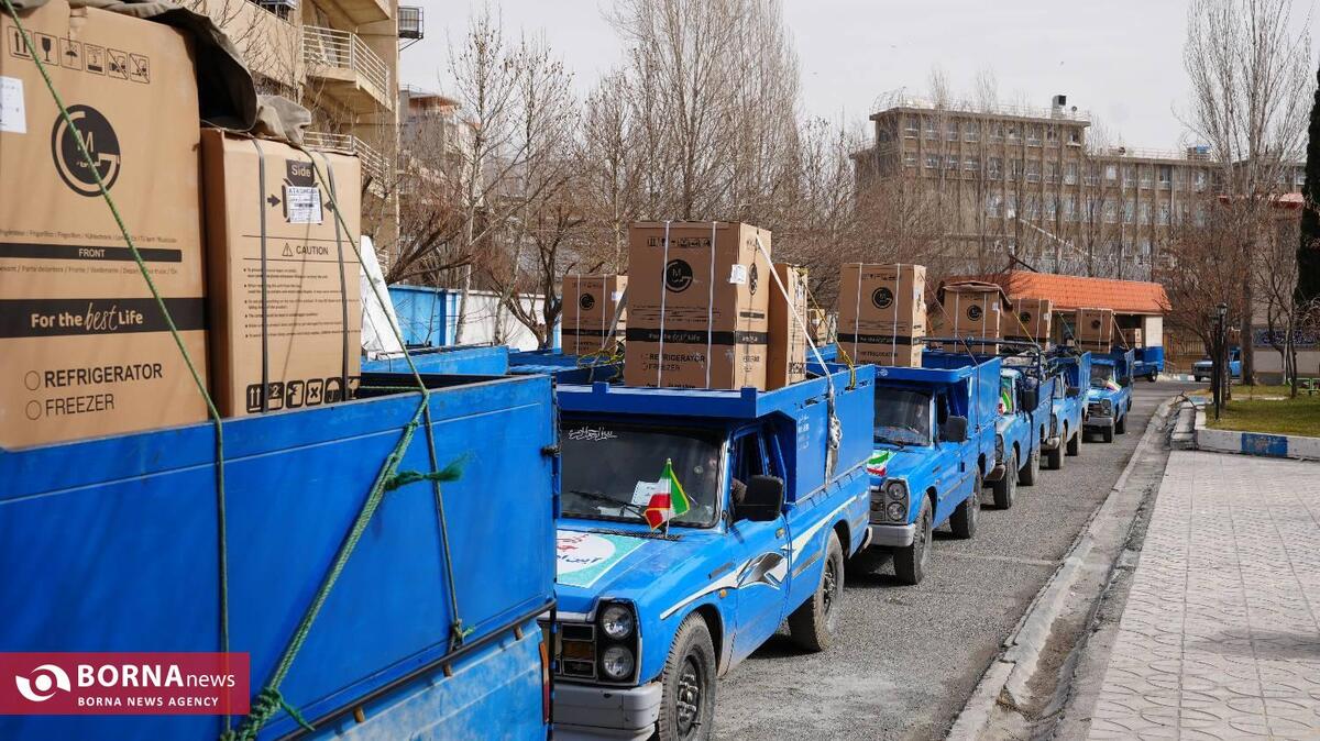 توزیع ۳۰۰ سری جهیزیه بین نوعروسان مددجوی کرمانشاهی