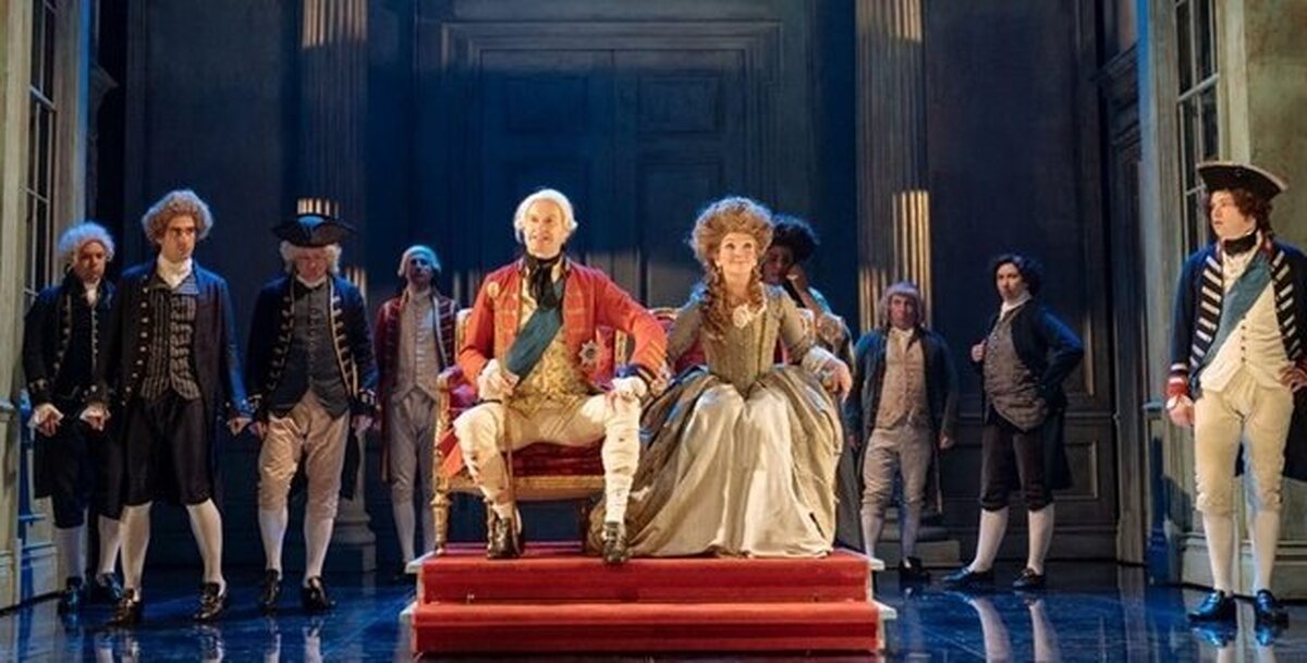 دوبله تله‌تئاتر «جنون شاه جرج» در تلویزیون