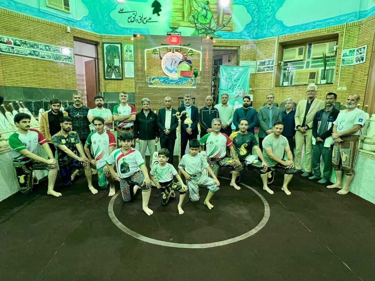 زنگ انقلاب در زورخانه جهان پهلوان تختی بندرعباس نواخته شد