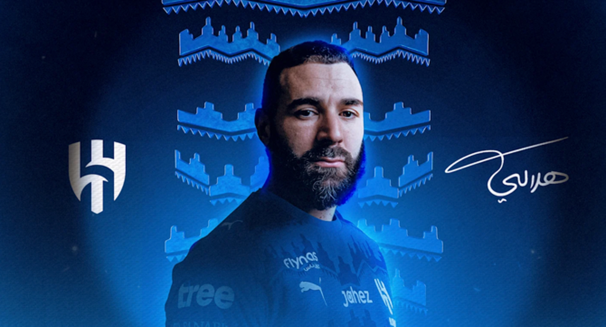 بنزما رسما به الهلال پیوست