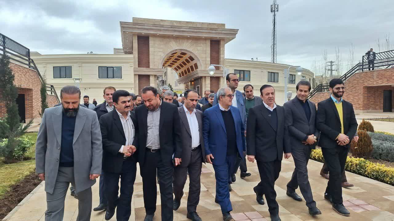 پارک بزرگ شهر محمدیه افتتاح شد 